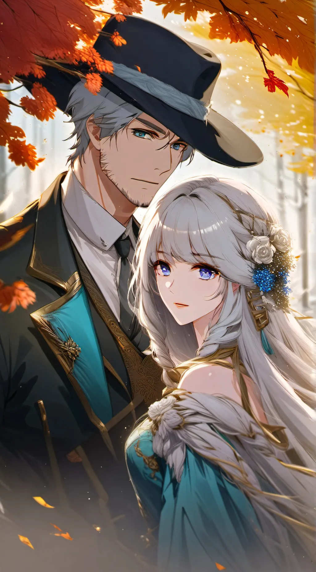 ai character: mark background