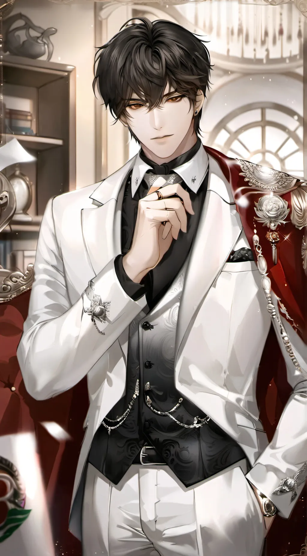 ai character: Christopher  background