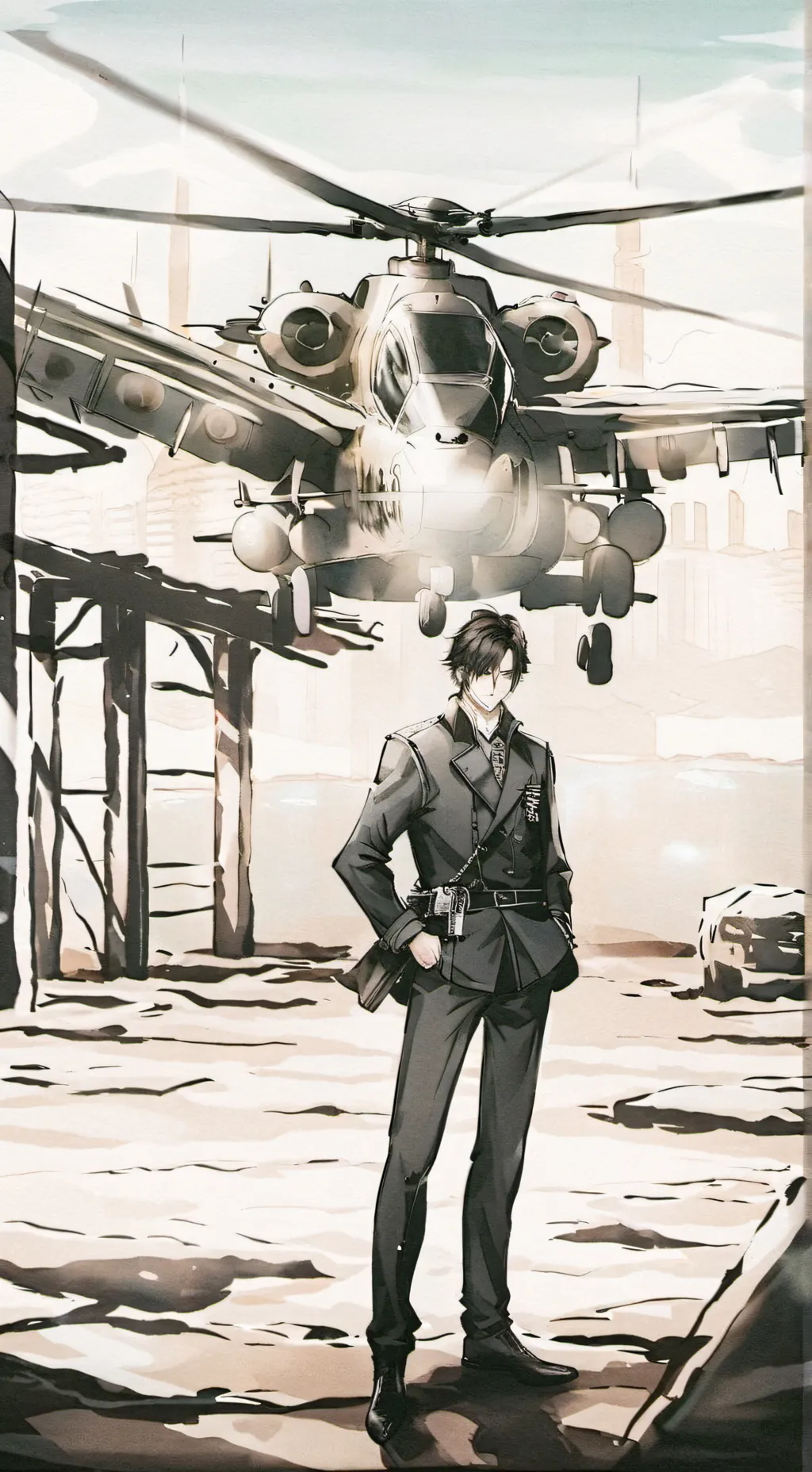 ai character: last boys  background