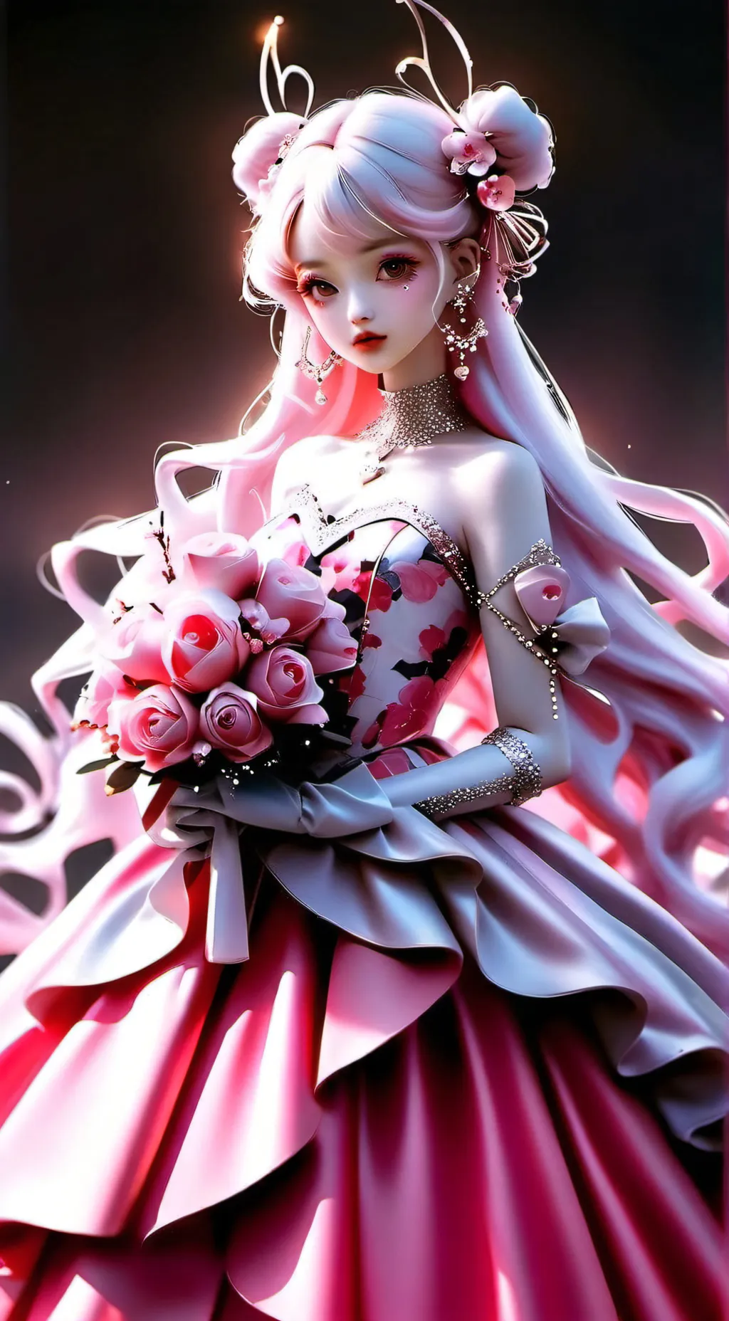 ai character: mha love background