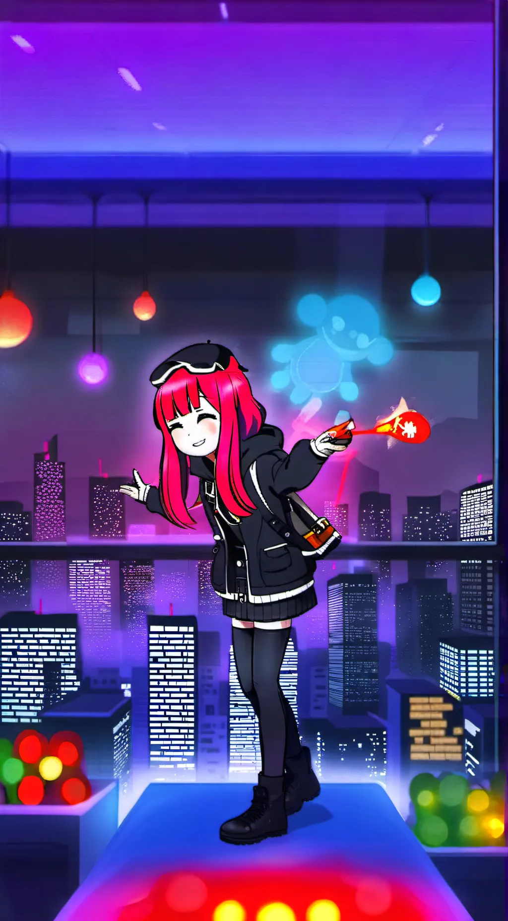 ai character: Evil break in 2  background