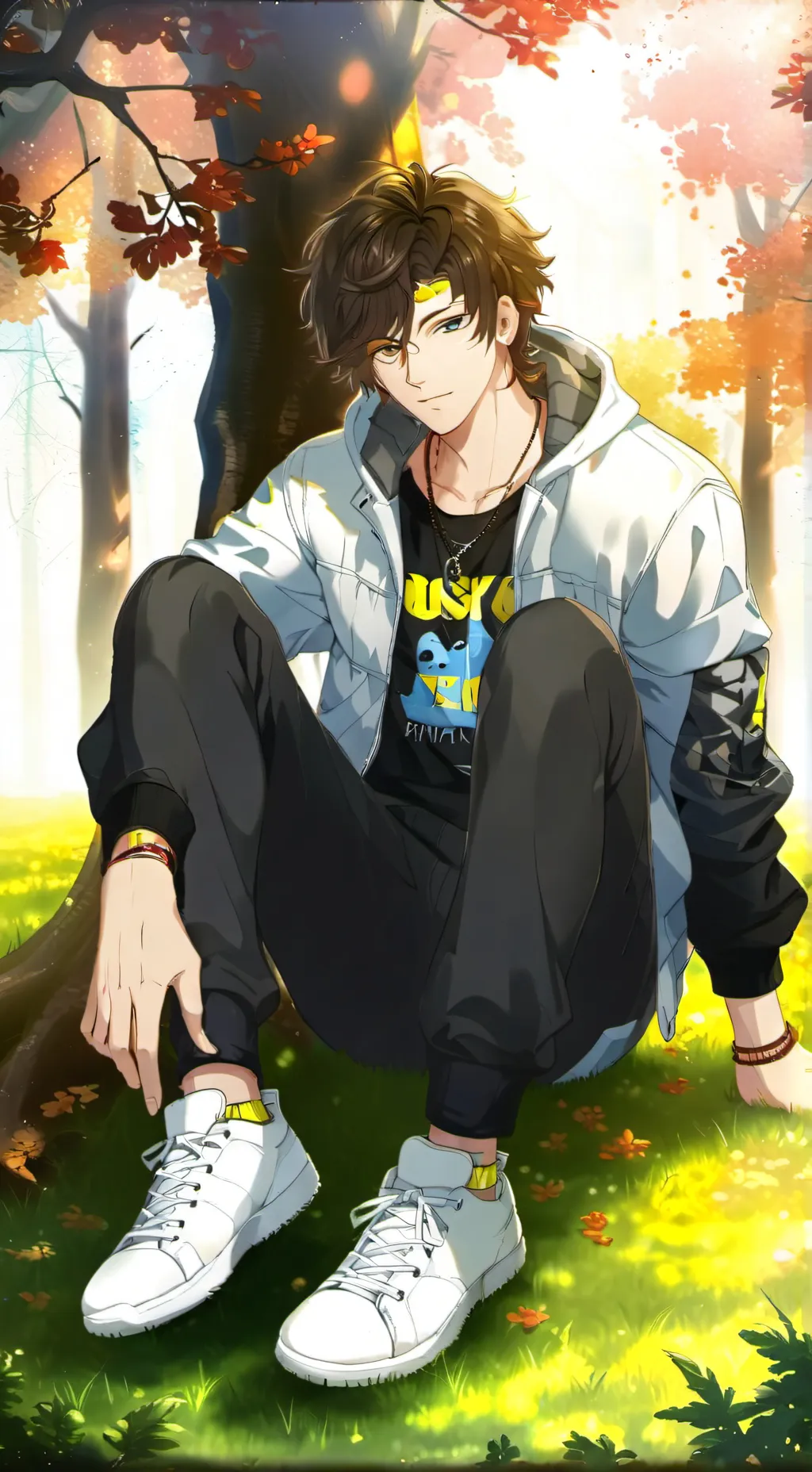 ai character: Your ex Preston  background