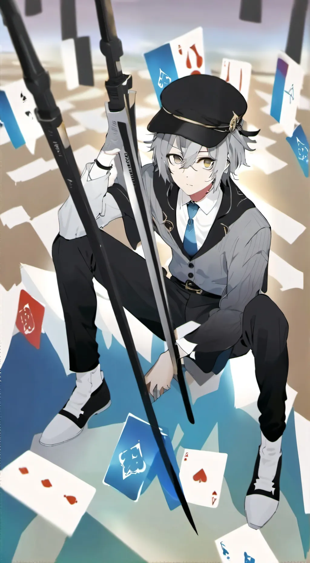 ai character: Inquisitormaster♡ background