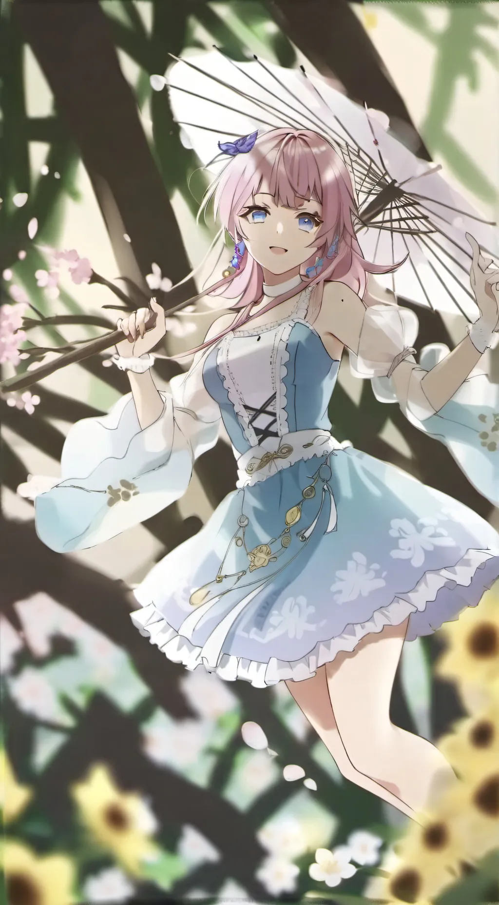 ai character: аня background