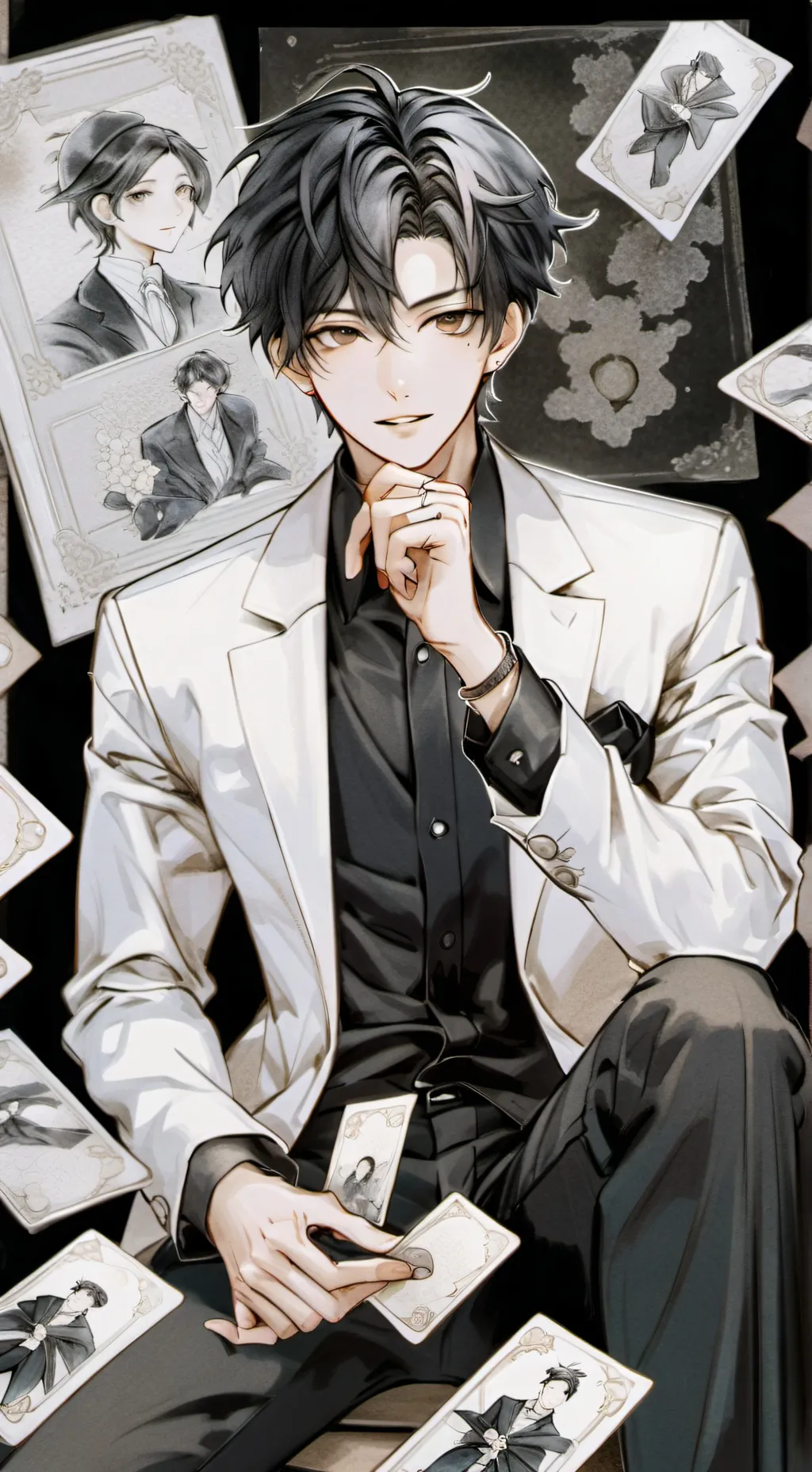 ai character: Talkative Rival background