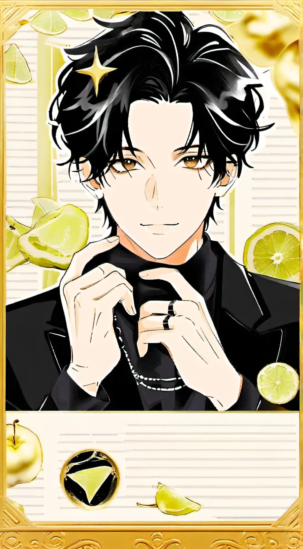 ai character: Blake  background