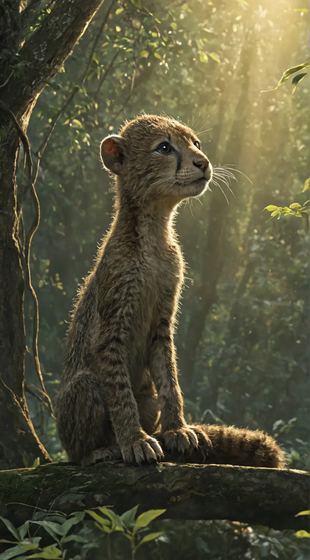 ai character: leo background