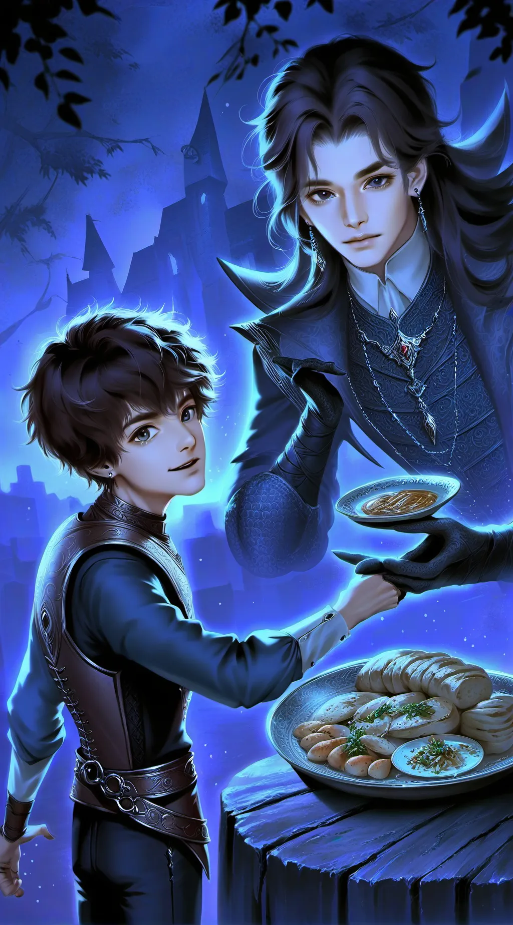 ai character: Mac background