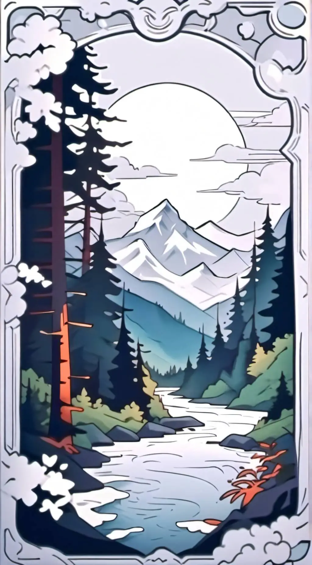 ai character: hh sea trip background