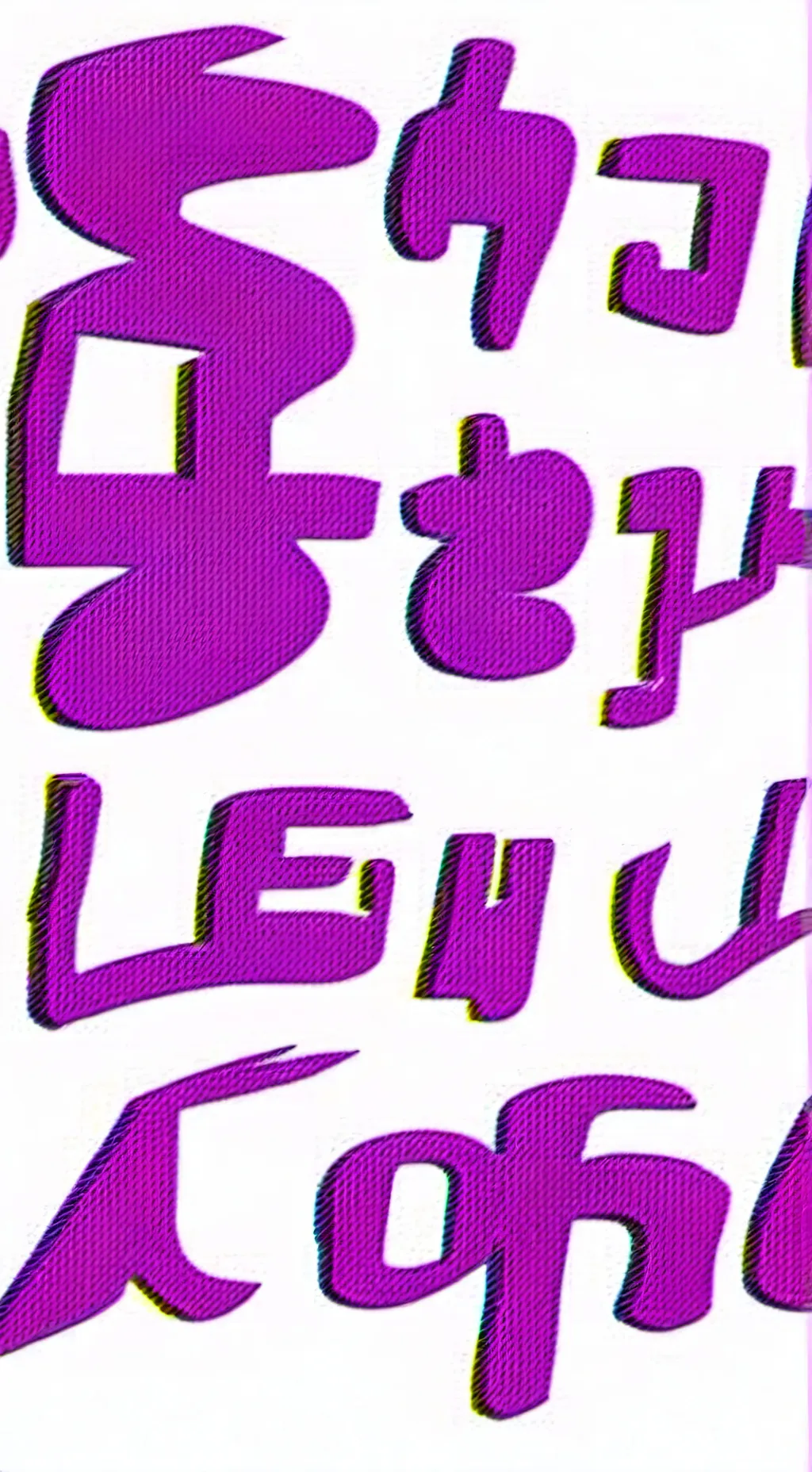 ai character: Durple background