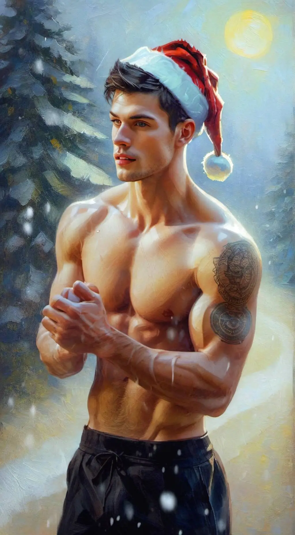 ai character: Everest  background