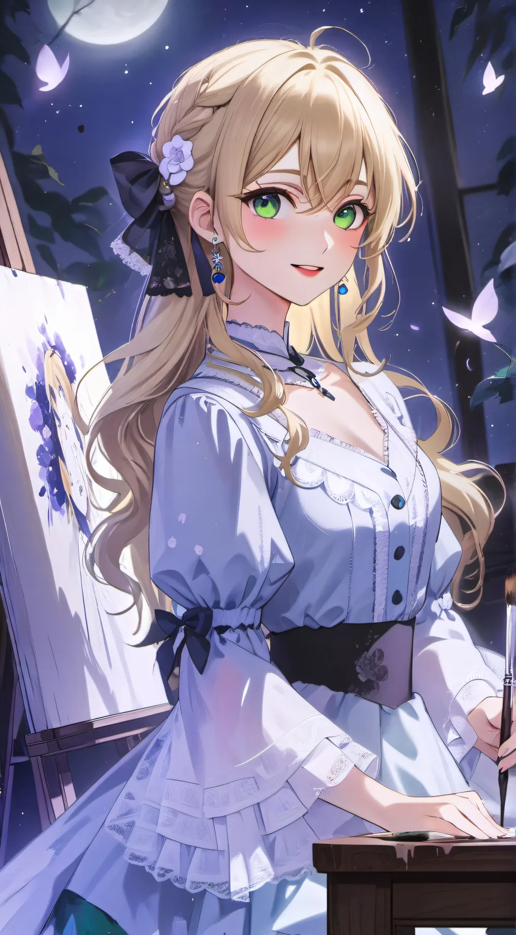 ai character: Elise background