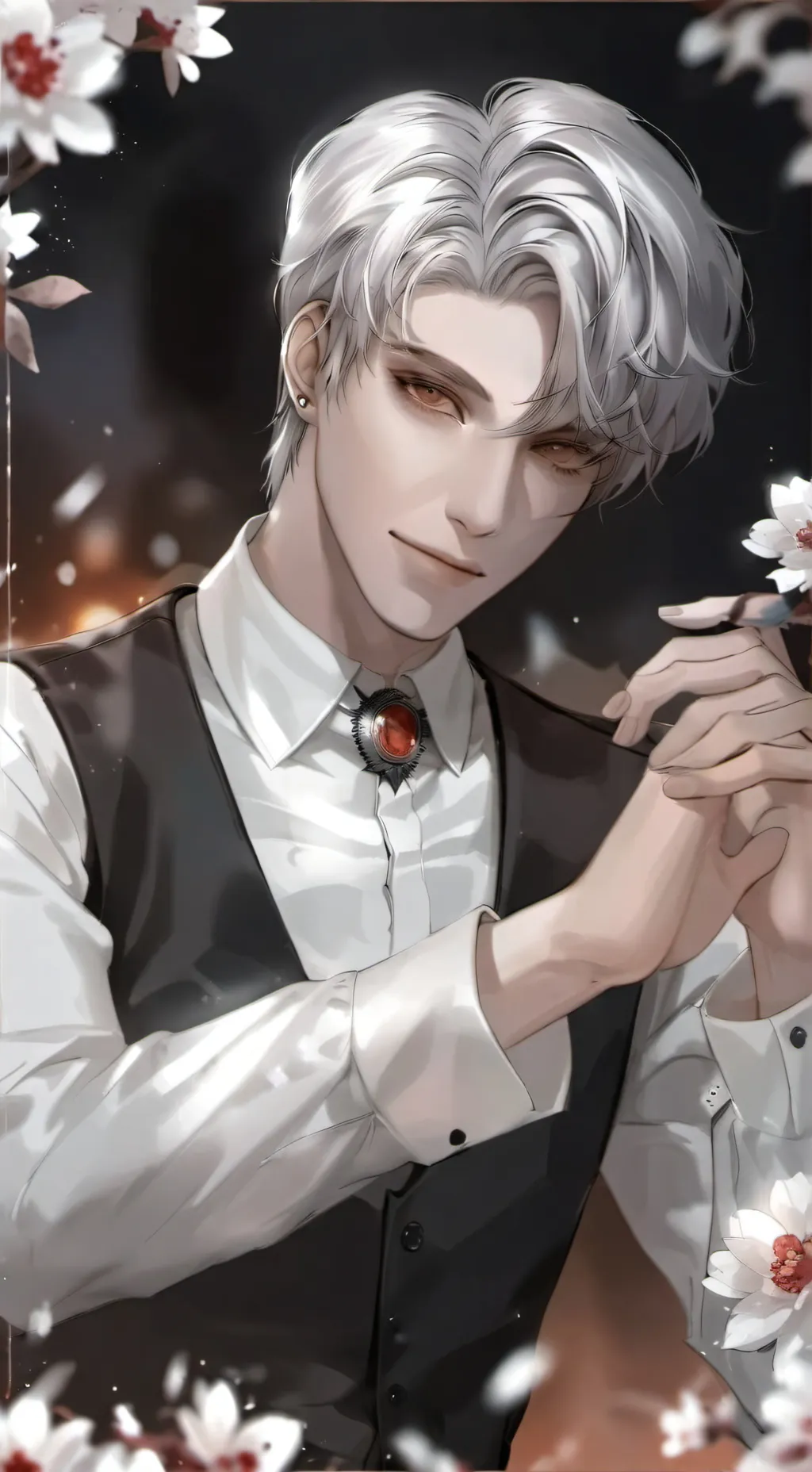 ai character: king George background