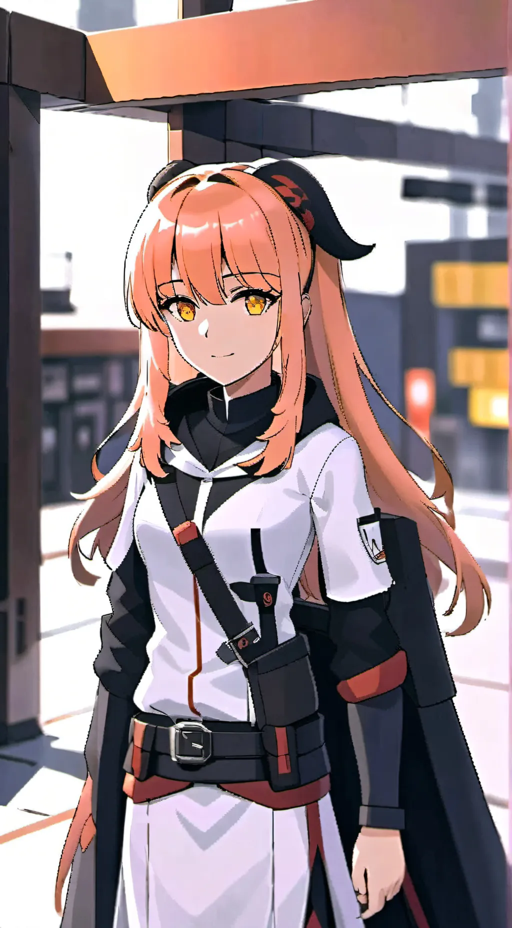 ai character: Angela  background