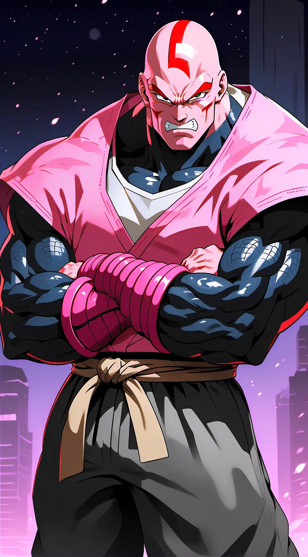 ai character: super buu background