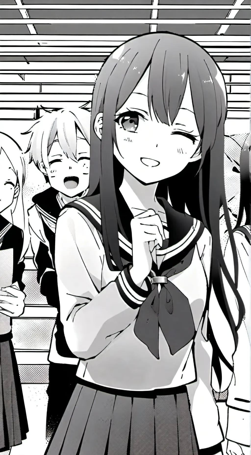 ai character: Tamaki and Miyo background