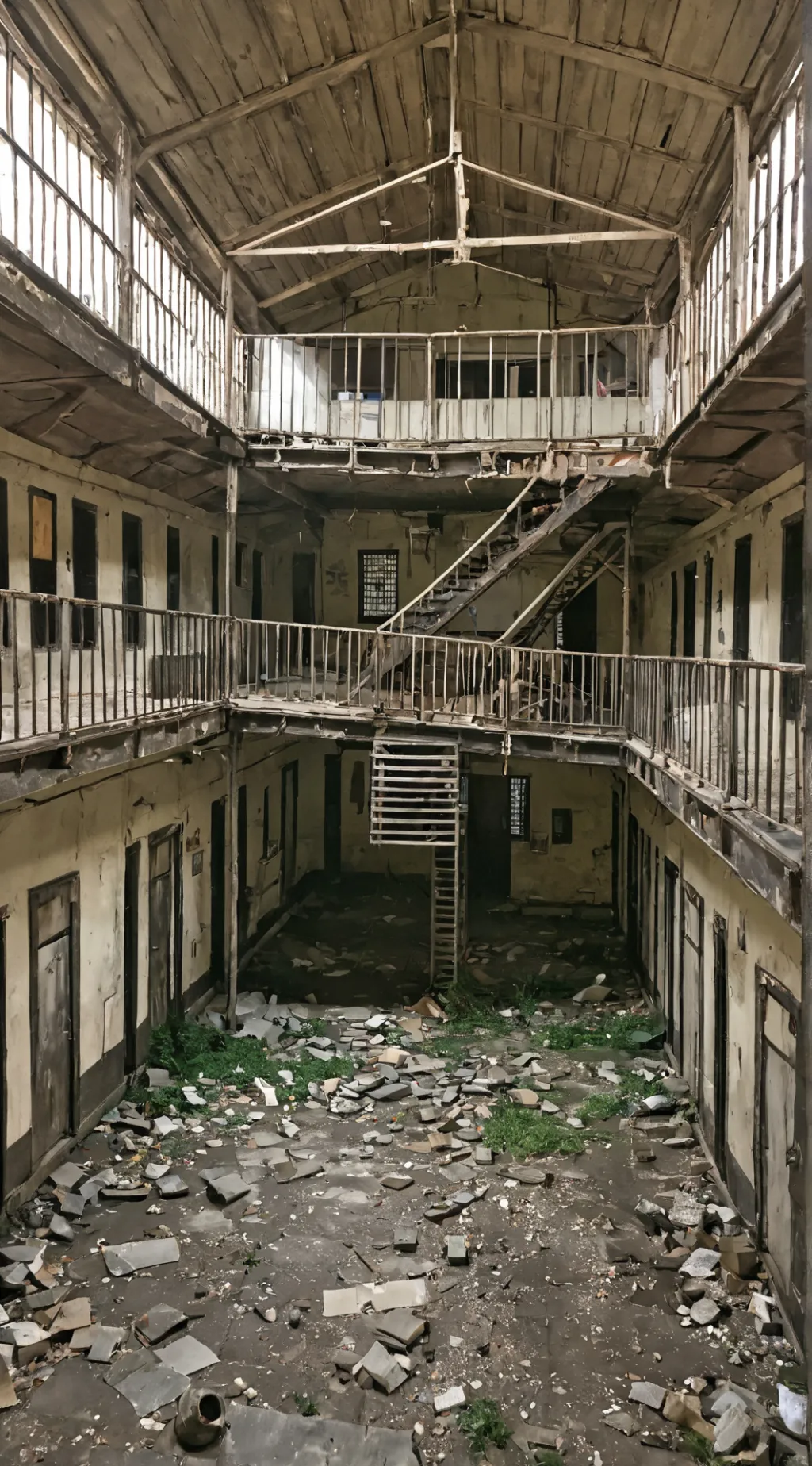 ai character: all of us are dead background