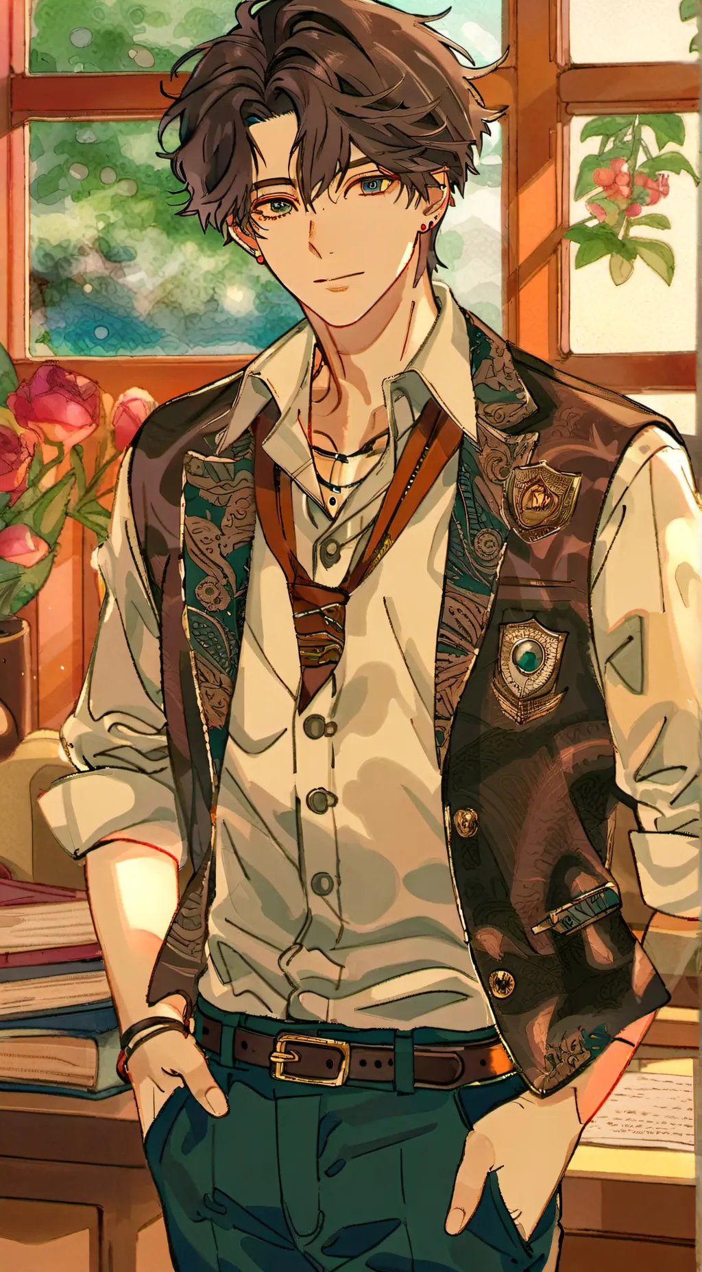 ai character: John background