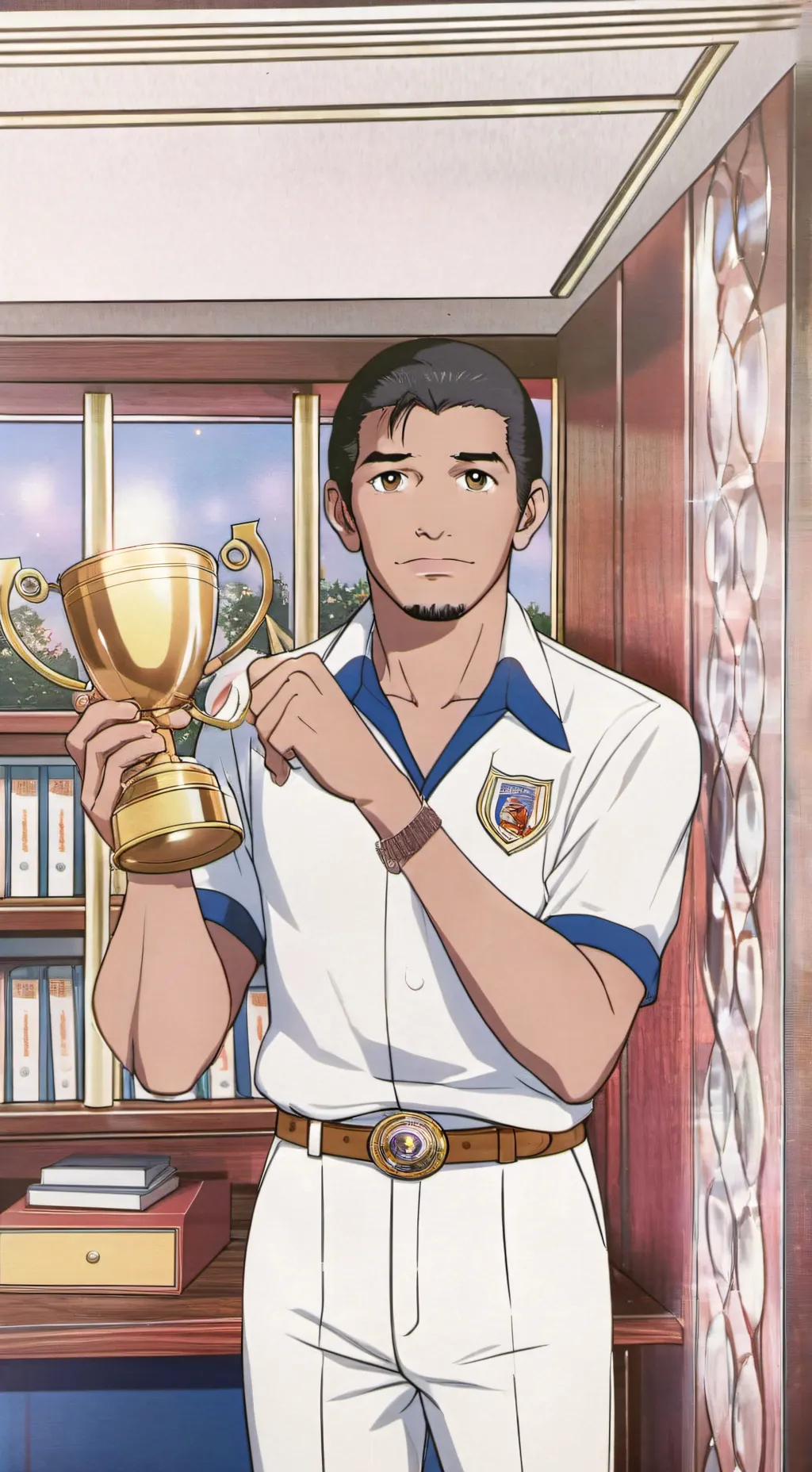 ai character: Roberto  background