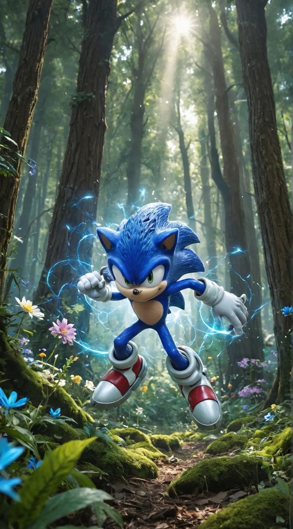 ai character: sonic3 background