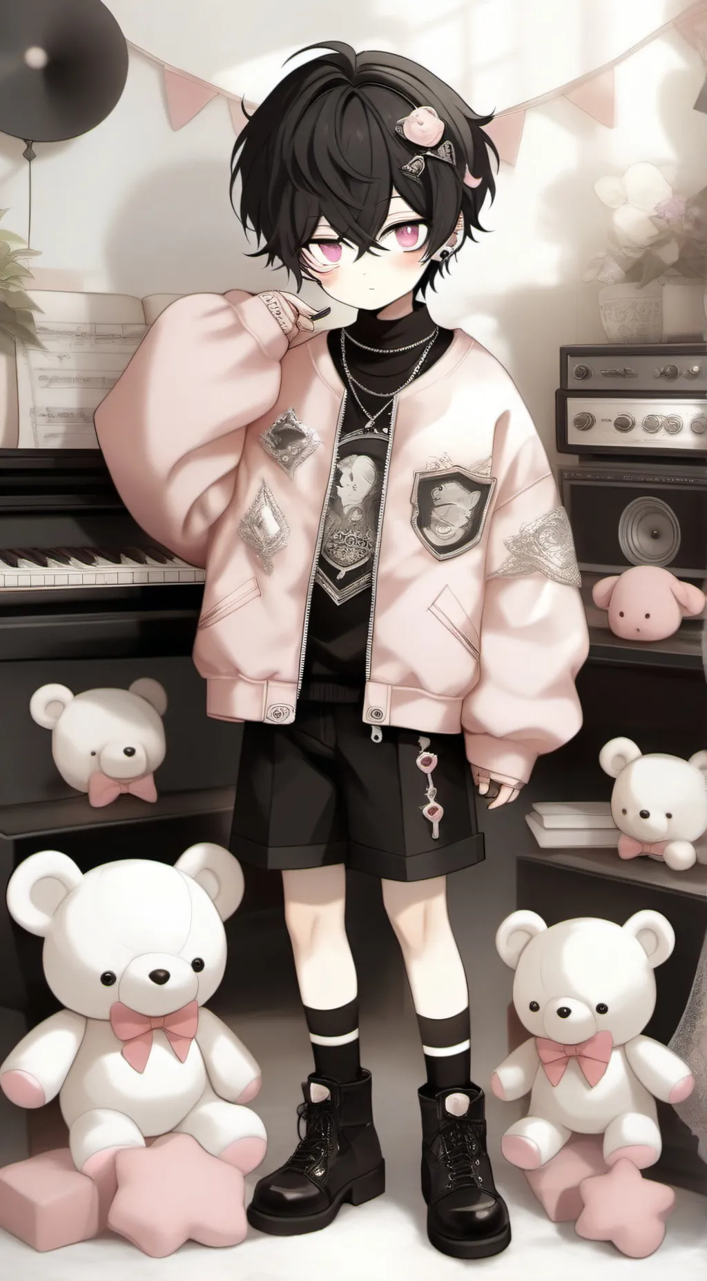 ai character: maxie background