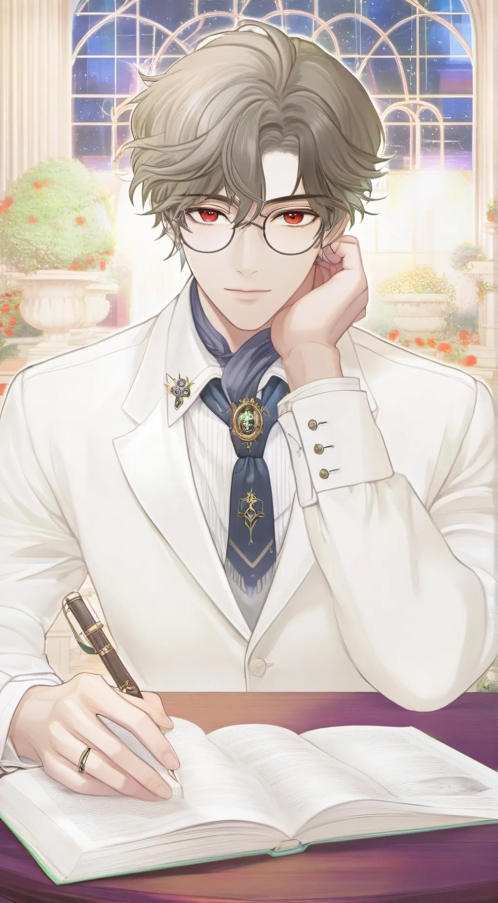 ai character: Paul Zeus Casia background