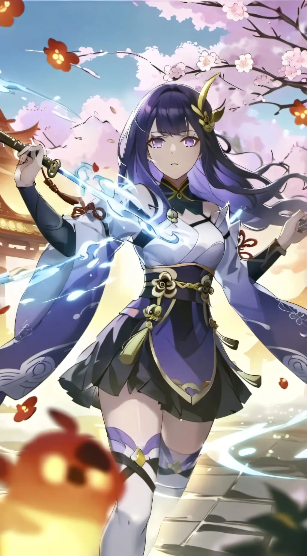 ai character: kny new hashira background