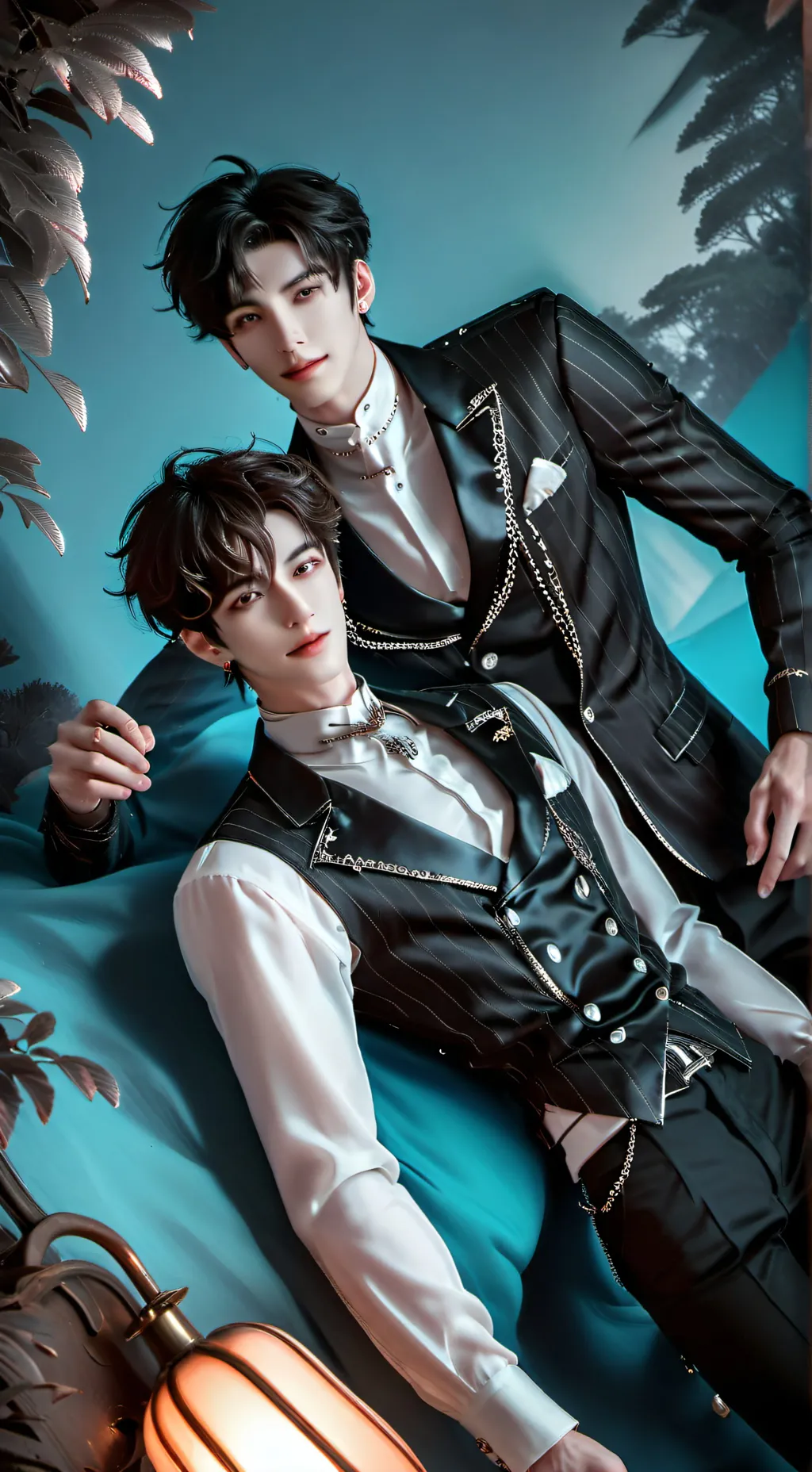 ai character: Paul et lukas background