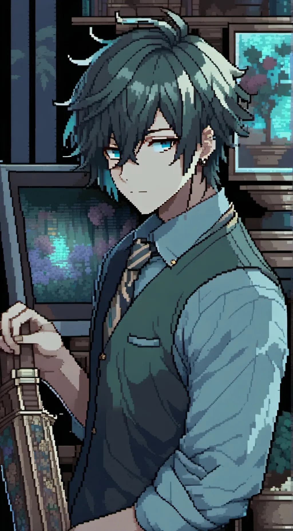 ai character: Iida background