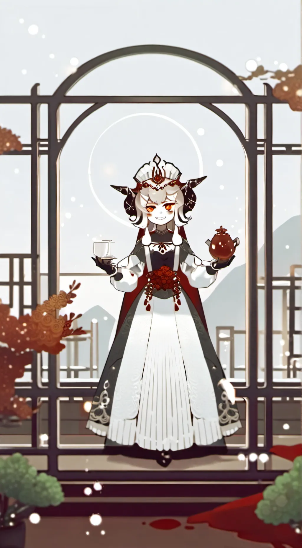 ai character: 𝐜𝐲𝐧 background