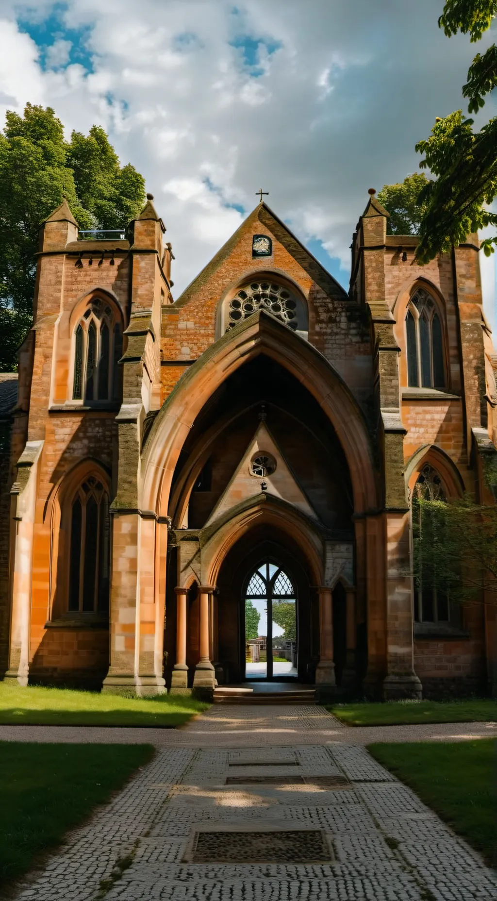 ai character: Build a Church sim background