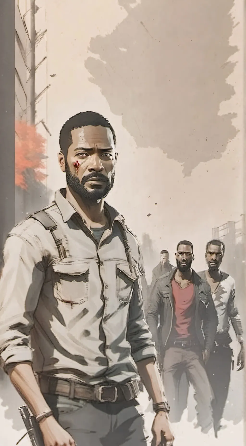 ai character: Lee everett background