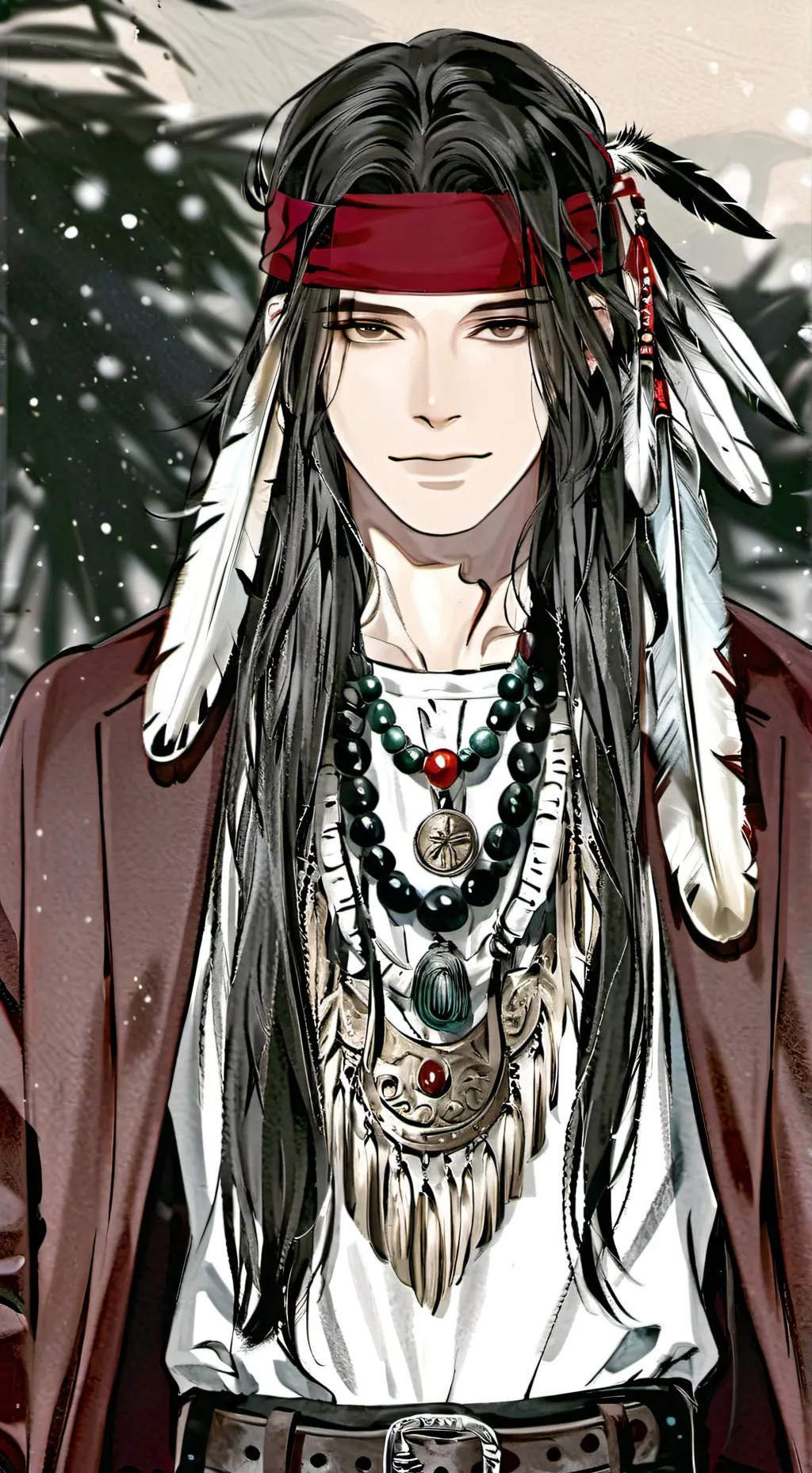 ai character: ꧁(K̶i̶k̶a̶)⚓️꧂ background