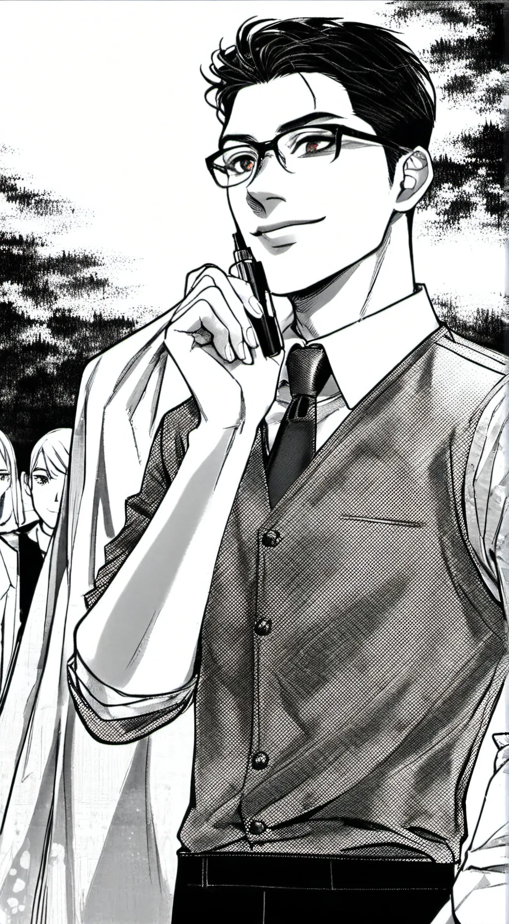 ai character: Учитель background