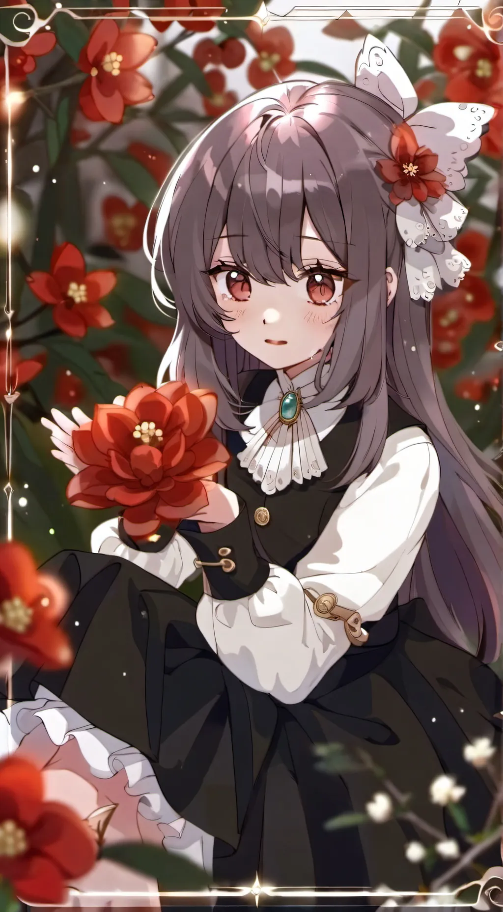 ai character: ~🎀 Sasha Mae 🎀~ background