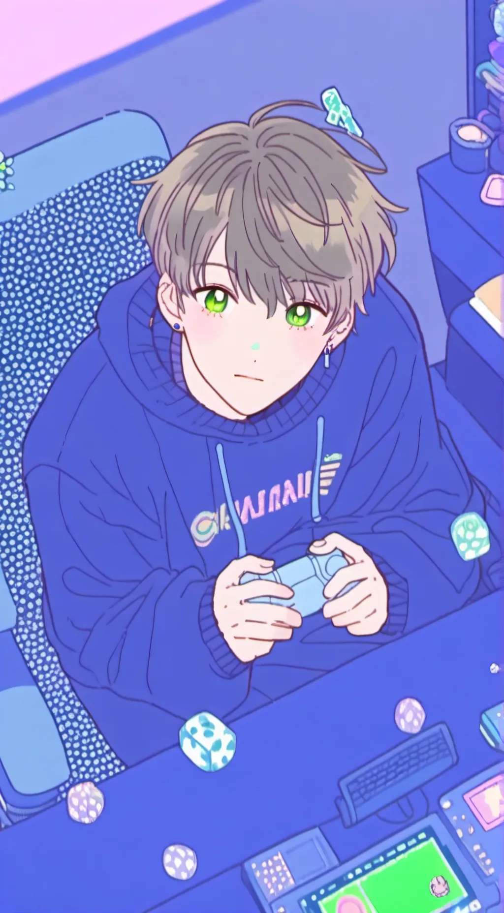 ai character: Ashton background