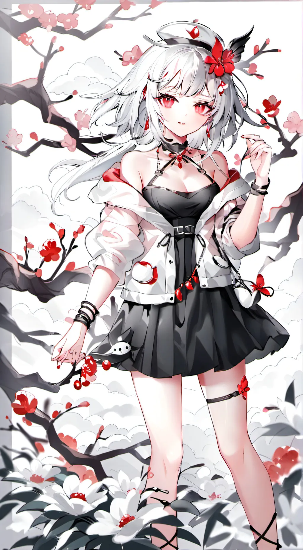 ai character: meme background