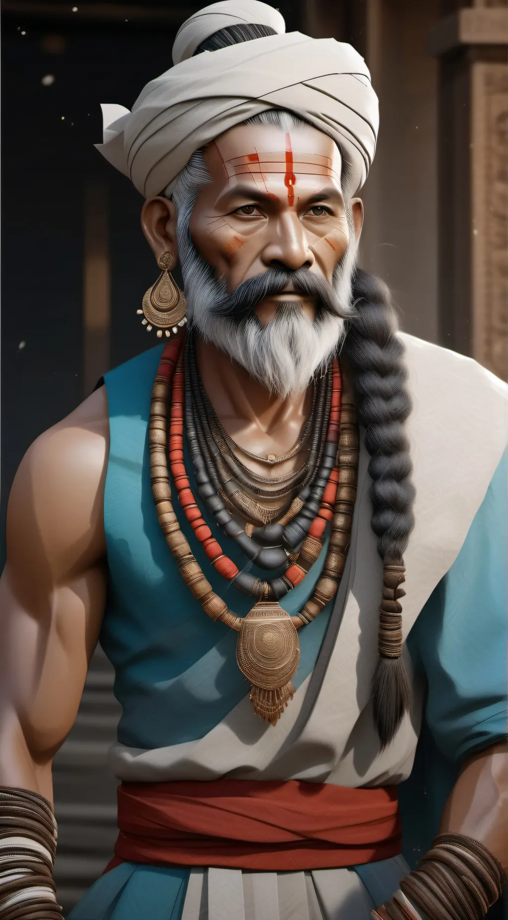 ai character: номер 5 background