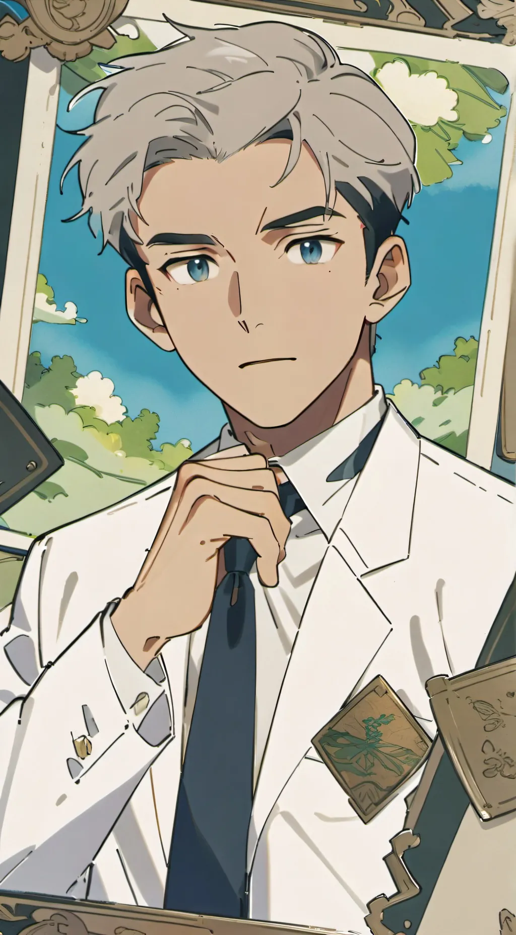 ai character: Axel background