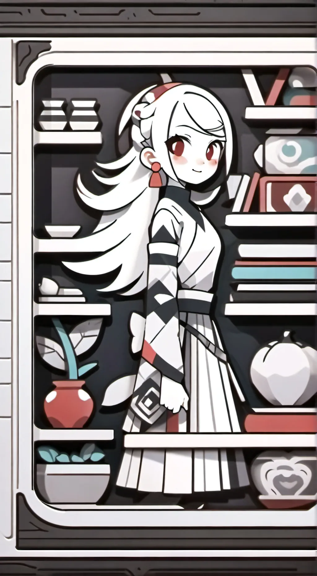 ai character: Wenda  background