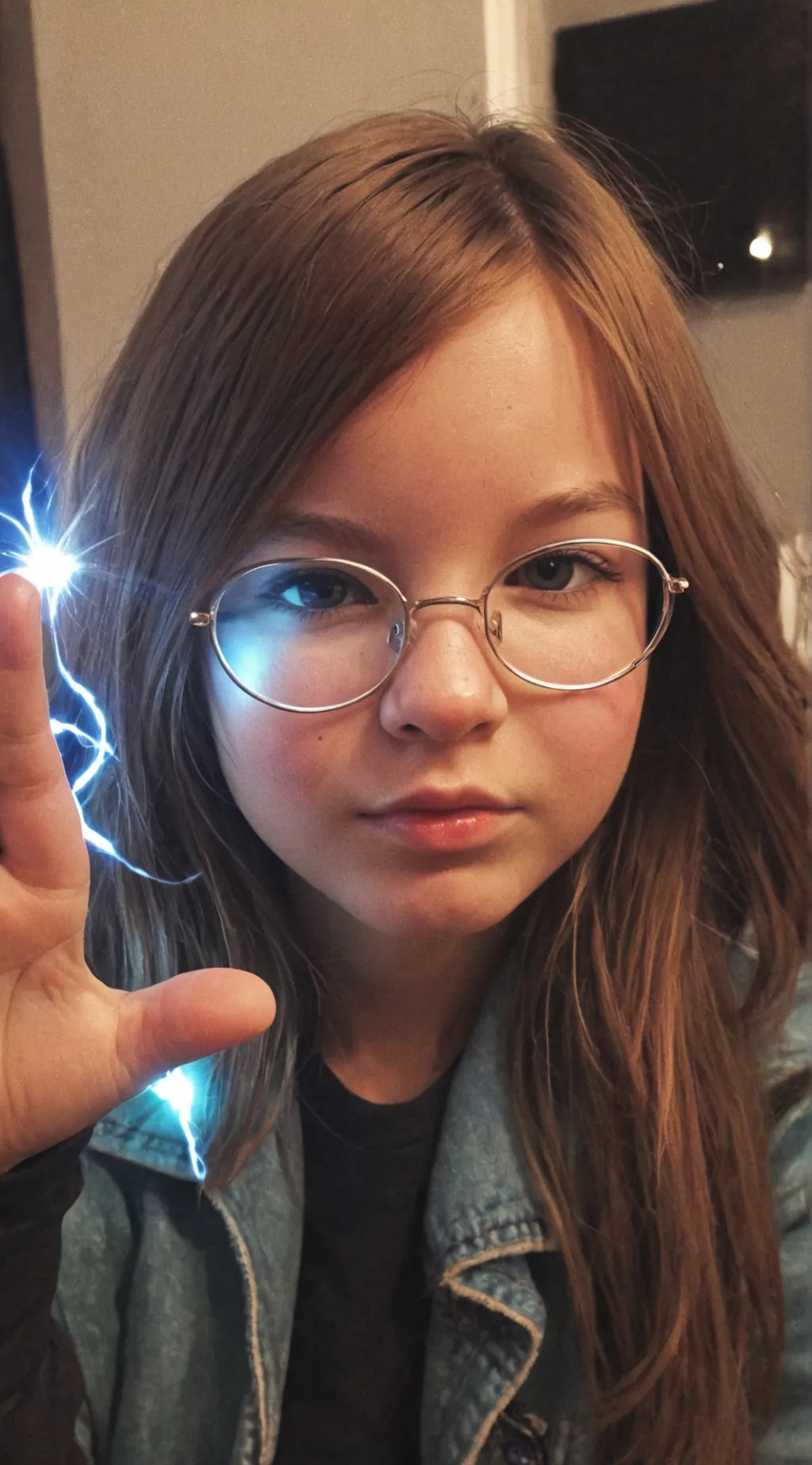 ai character: Infinity girl background