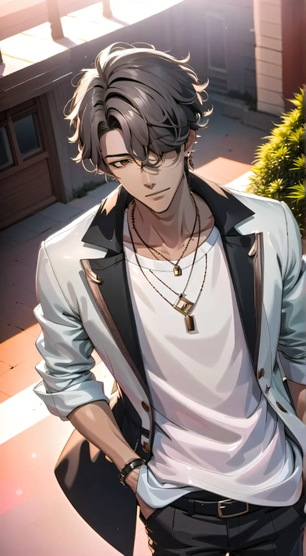 ai character: Elvis background