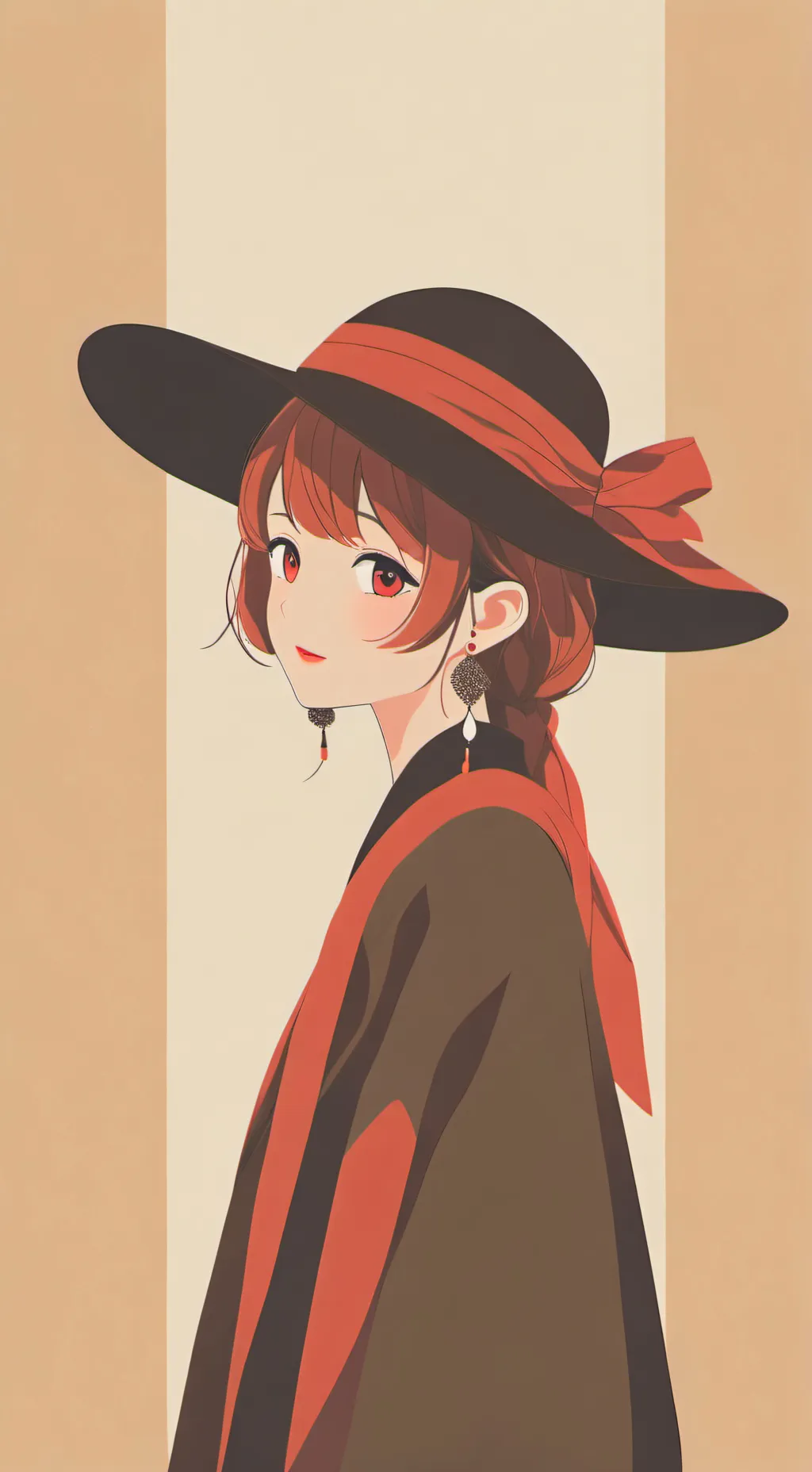 ai character: Blake X Della background