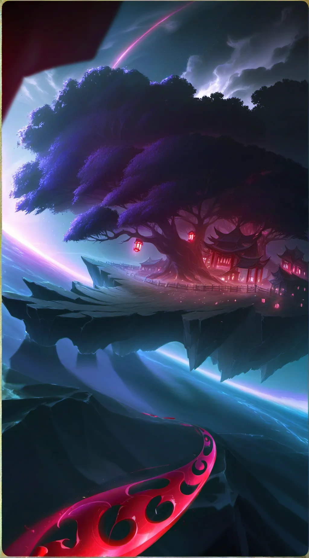 ai character: angel/demon school background