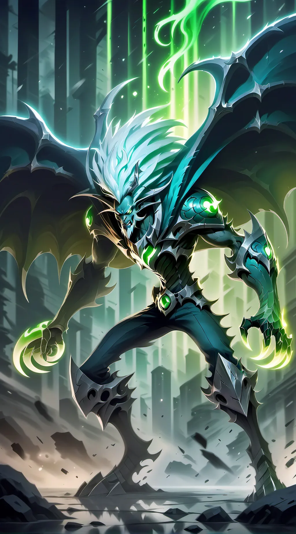 ai character: номер 4 background