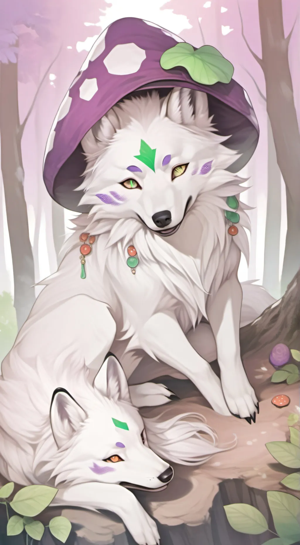 ai character: Mia. background