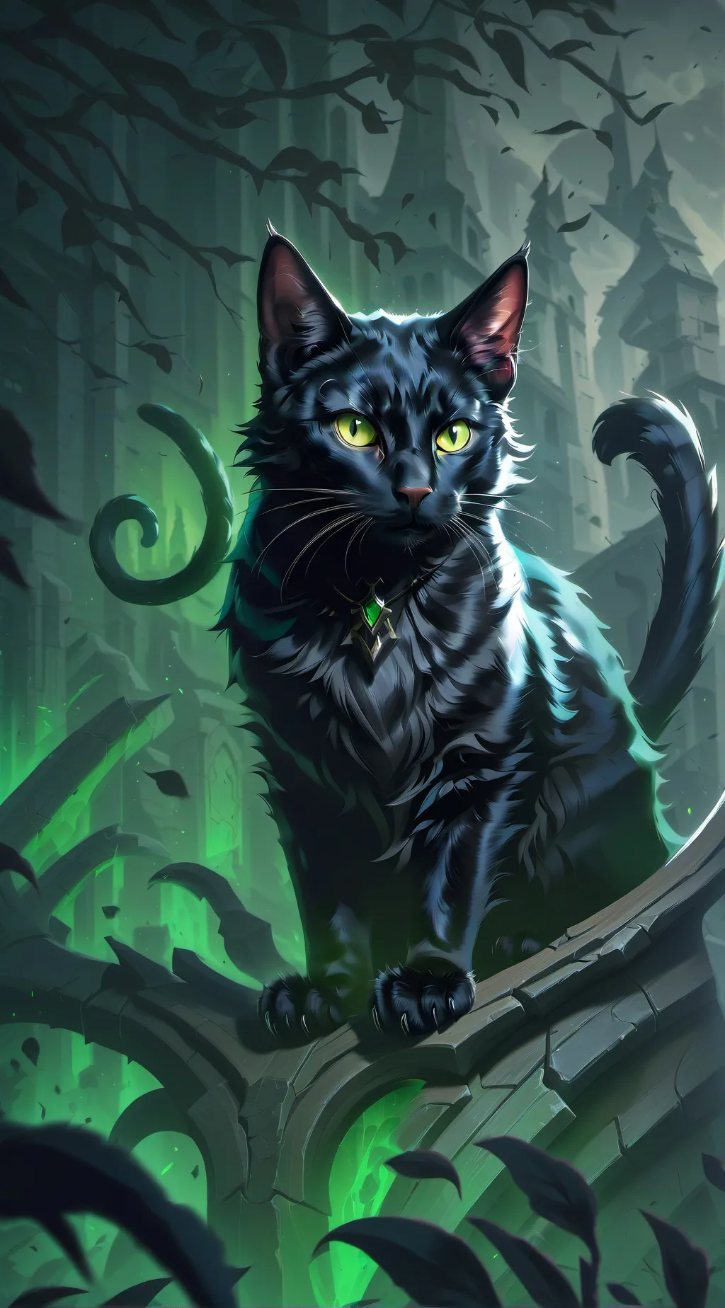 ai character: Luna background