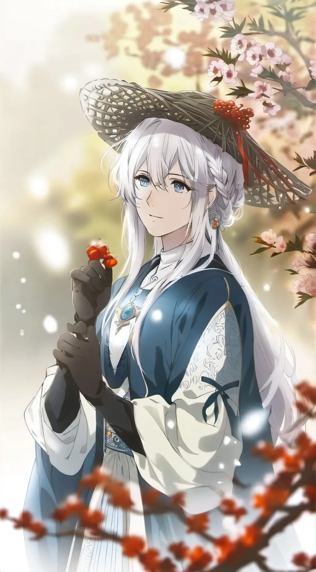 ai character: rosa background