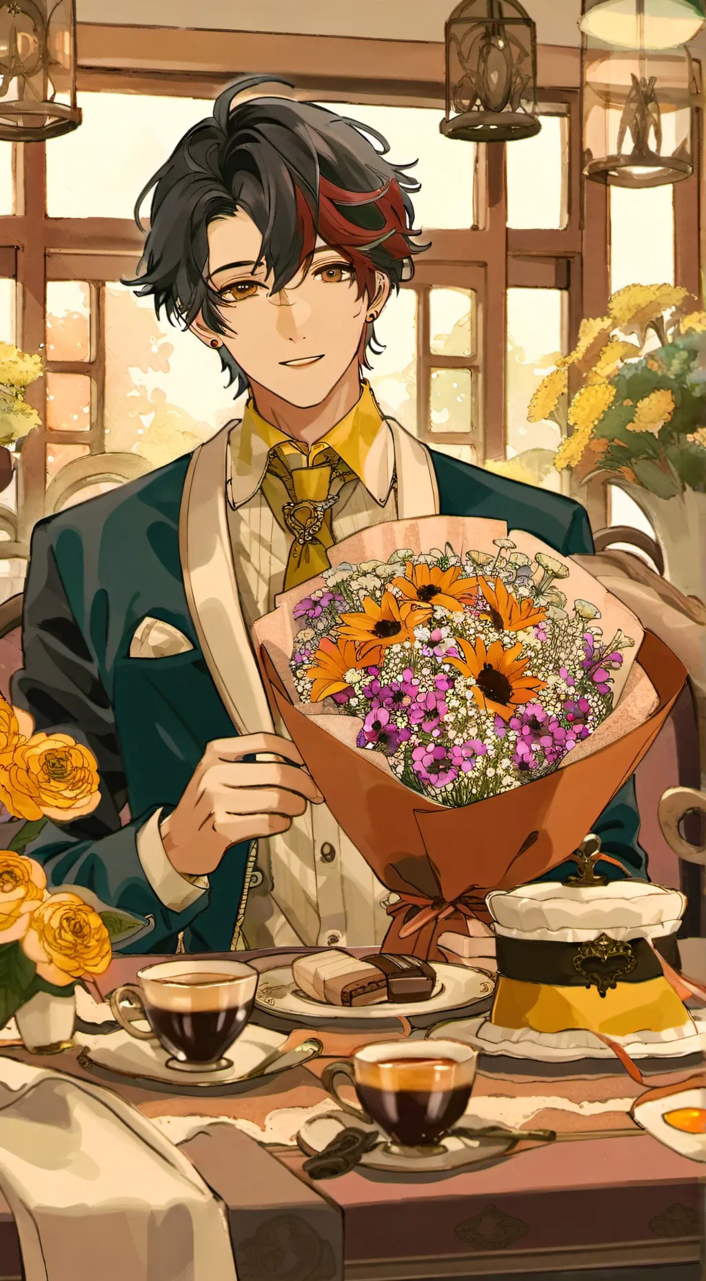 ai character: Marcos  background