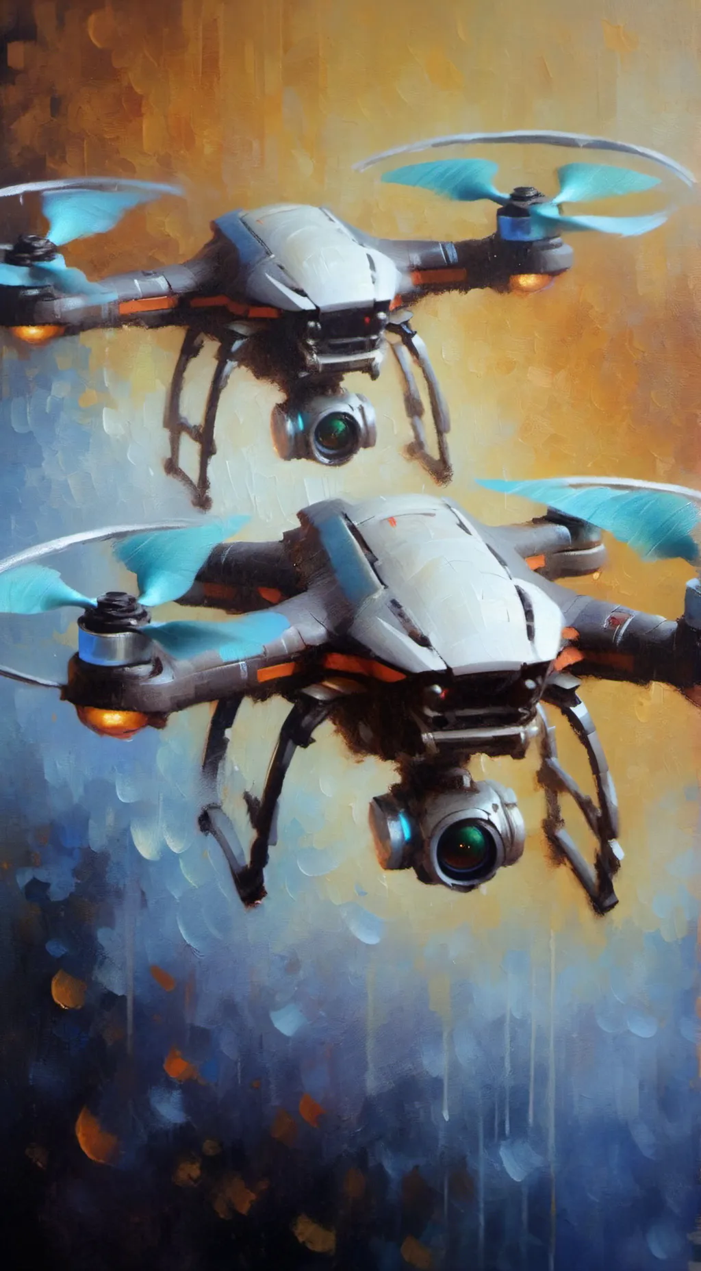 ai character: Murder drone  background